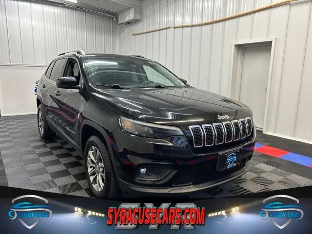Black 2019 Jeep Cherokee SUV / Crossover Four-Wheel Drive 9-Speed Automatic