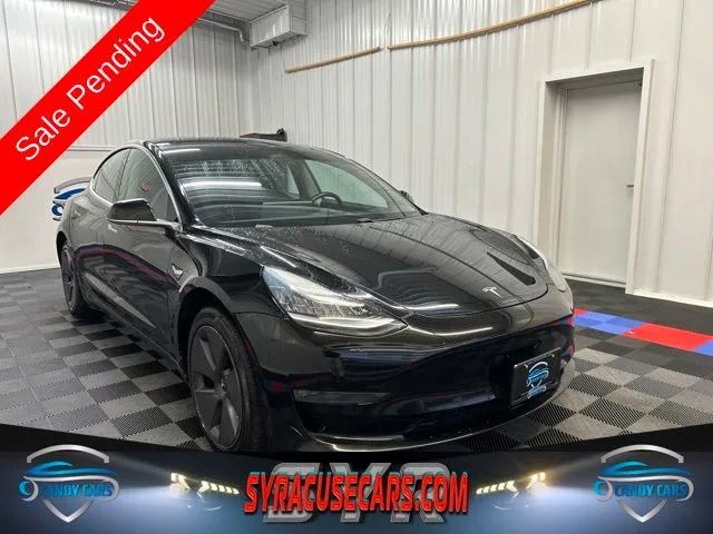 Black 2019 Tesla Model 3 Sedan Rear-Wheel Drive Automatic