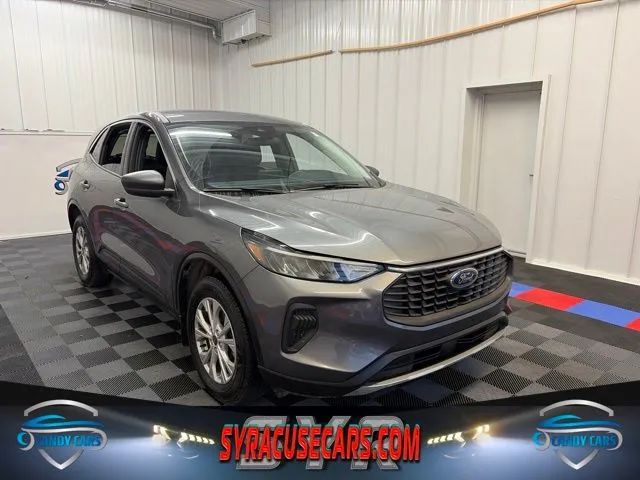 Gray 2024 Ford Escape SUV / Crossover All-Wheel Drive 8-Speed Automatic