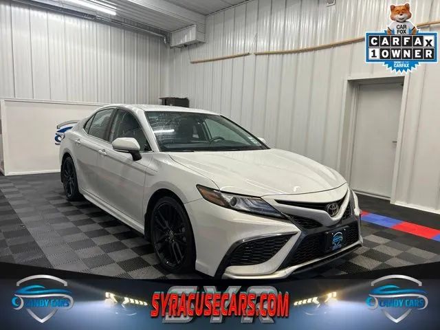 White 2023 Toyota Camry Sedan All-Wheel Drive 8-Speed Automatic