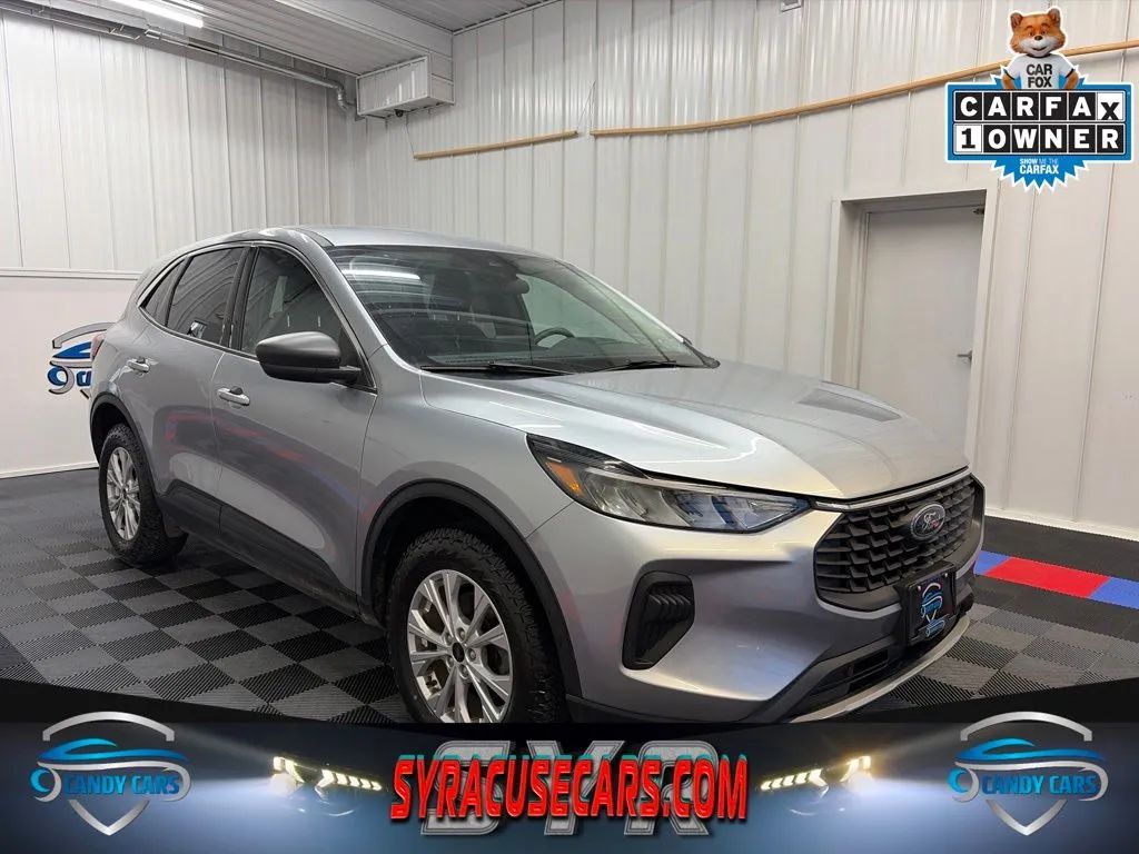 Silver 2023 Ford Escape SUV / Crossover All-Wheel Drive 8-Speed Automatic