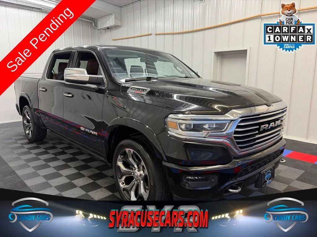 Black 2020 RAM 1500 Pickup Truck Four-Wheel Drive 8-Speed Automatic