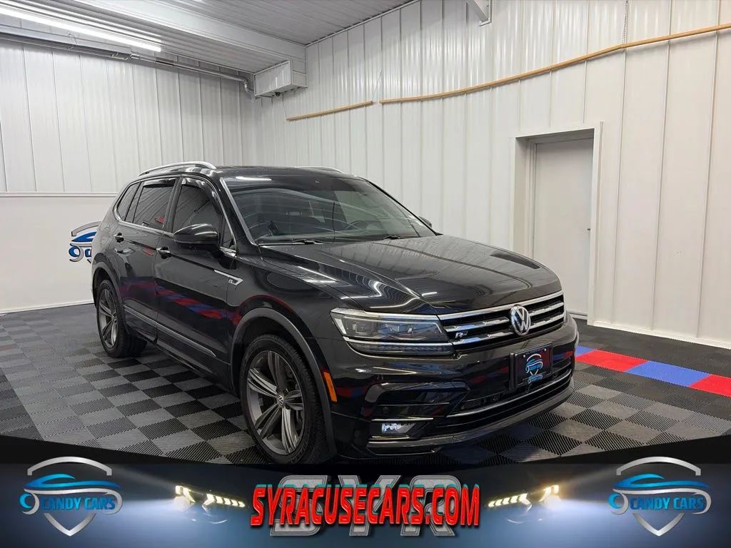 Black 2021 Volkswagen Tiguan SUV / Crossover All-Wheel Drive 8-Speed Automatic
