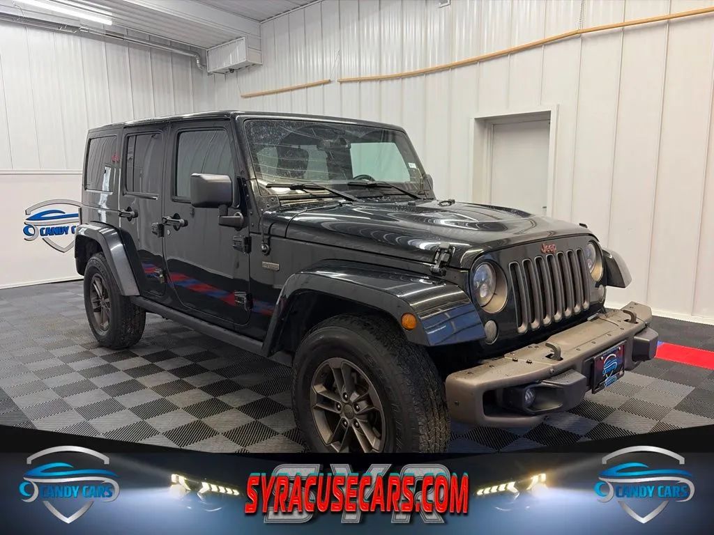 Black 2017 Jeep Wrangler SUV / Crossover Four-Wheel Drive 5-Speed Automatic