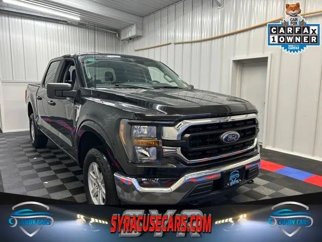 Black 2023 Ford F-150 Pickup Truck Four-Wheel Drive Automatic