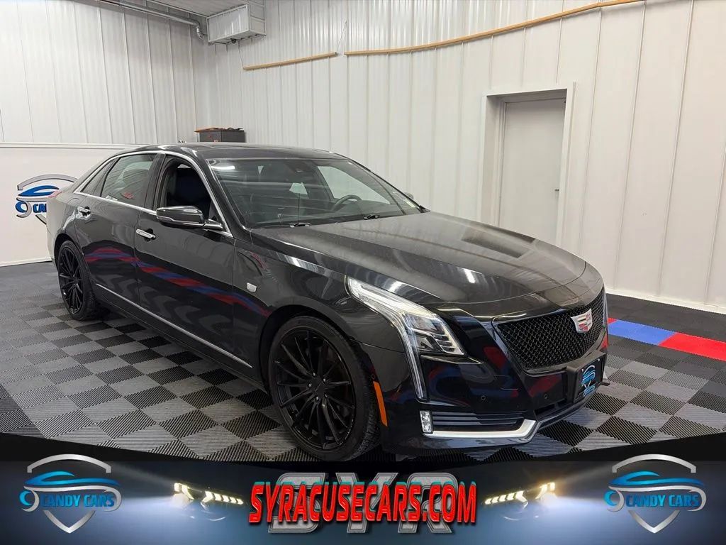 Black 2016 Cadillac CT6 Sedan All-Wheel Drive 8-Speed Automatic