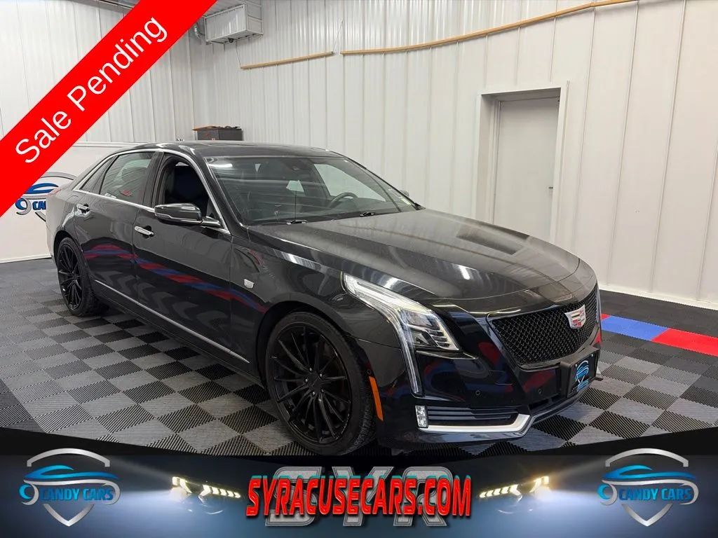 Black 2016 Cadillac CT6 Sedan All-Wheel Drive 8-Speed Automatic