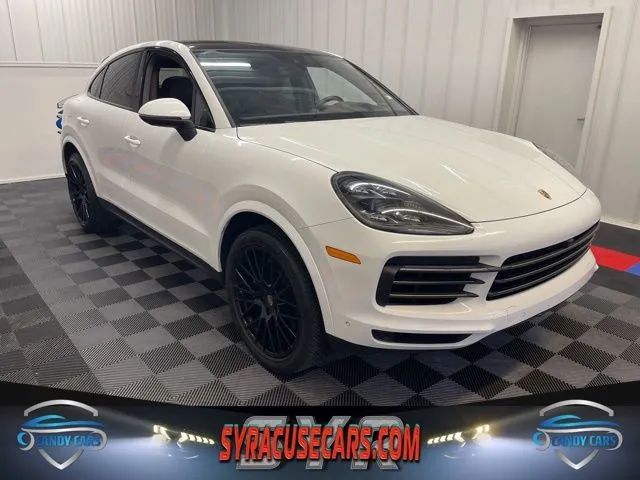 White 2022 Porsche Cayenne Coupe Coupe All-Wheel Drive 8-Speed Automatic