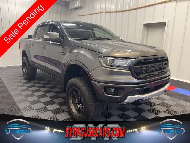 Gray 2020 Ford Ranger Pickup Truck Four-Wheel Drive Automatic