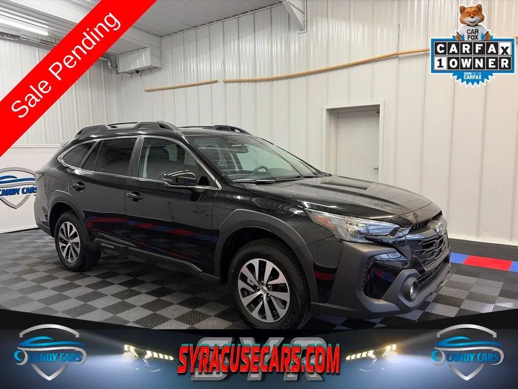 Black 2025 Subaru Outback SUV / Crossover All-Wheel Drive Continuously Variable Transmission