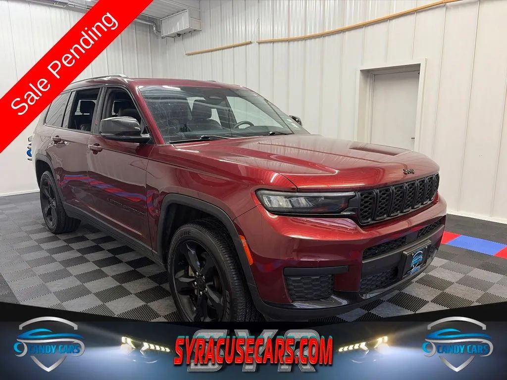 Red 2021 Jeep Grand Cherokee L SUV / Crossover Four-Wheel Drive 8-Speed Automatic