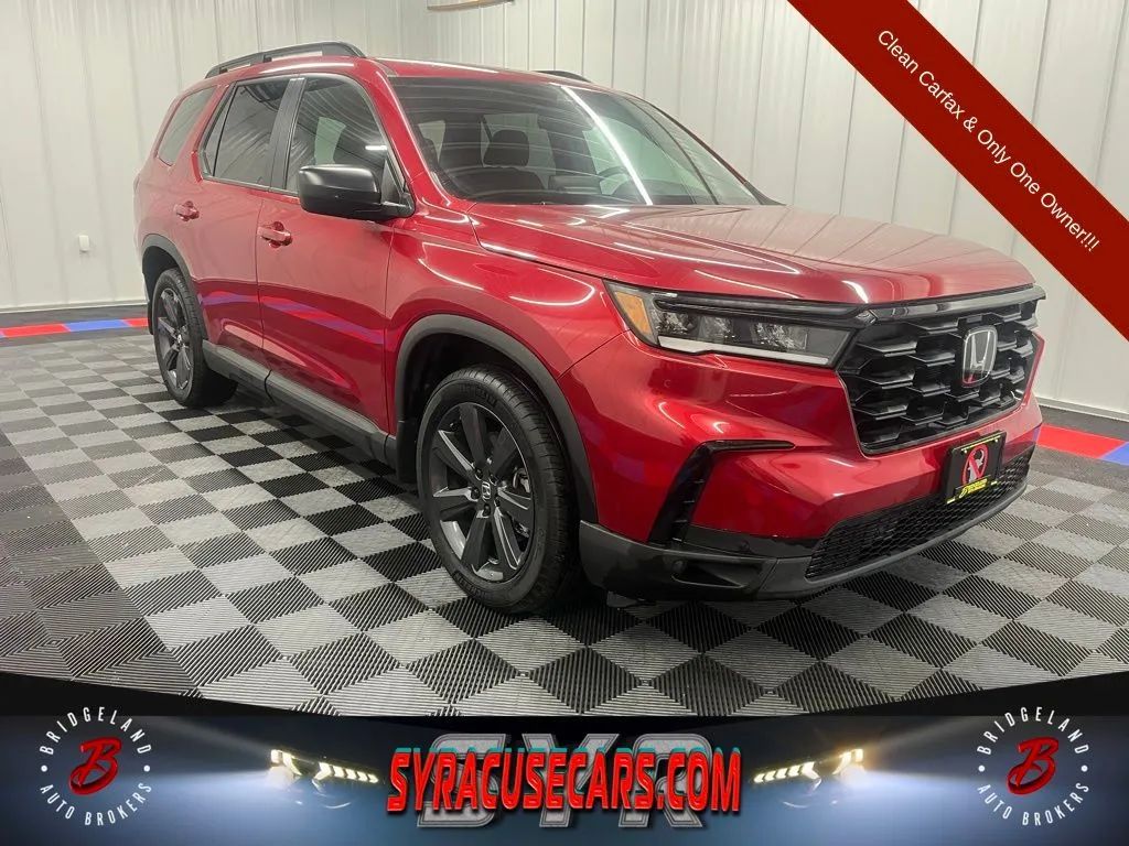 Red 2023 Honda Pilot Sport AWD SUV / Crossover All-Wheel Drive Automatic