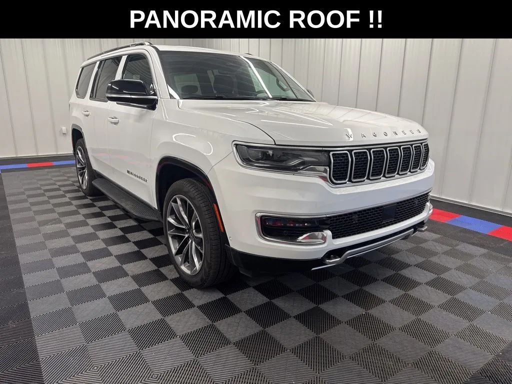 White 2024 Jeep Wagoneer Series II 4WD SUV / Crossover Four-Wheel Drive 8-Speed Automatic