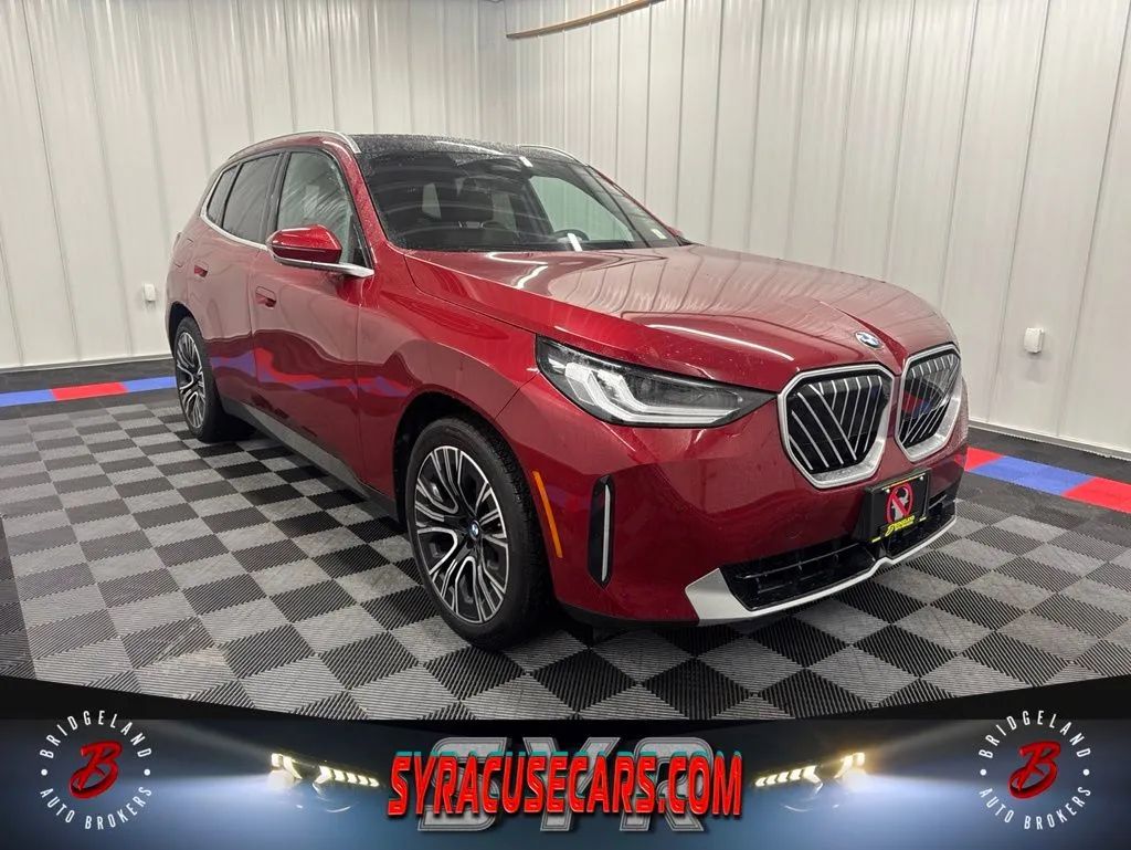 Red 2025 BMW X3 30 xDrive SUV / Crossover All-Wheel Drive 8-Speed Automatic