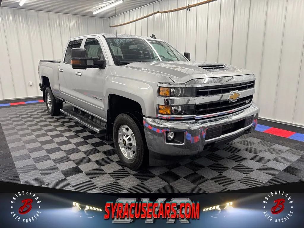 Gray 2019 Chevrolet Silverado 2500HD Pickup Truck Four-Wheel Drive 6-Speed Automatic