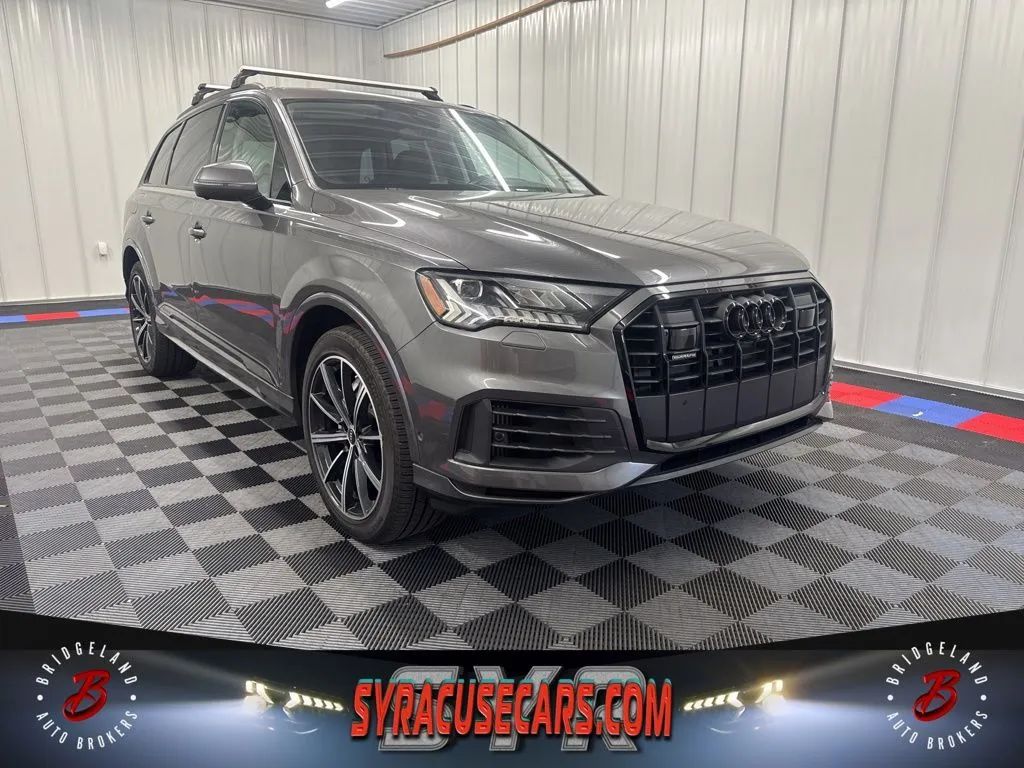 Gray 2023 Audi Q7 quattro Premium Plus 55 TFSI SUV / Crossover All-Wheel Drive 8-Speed Automatic