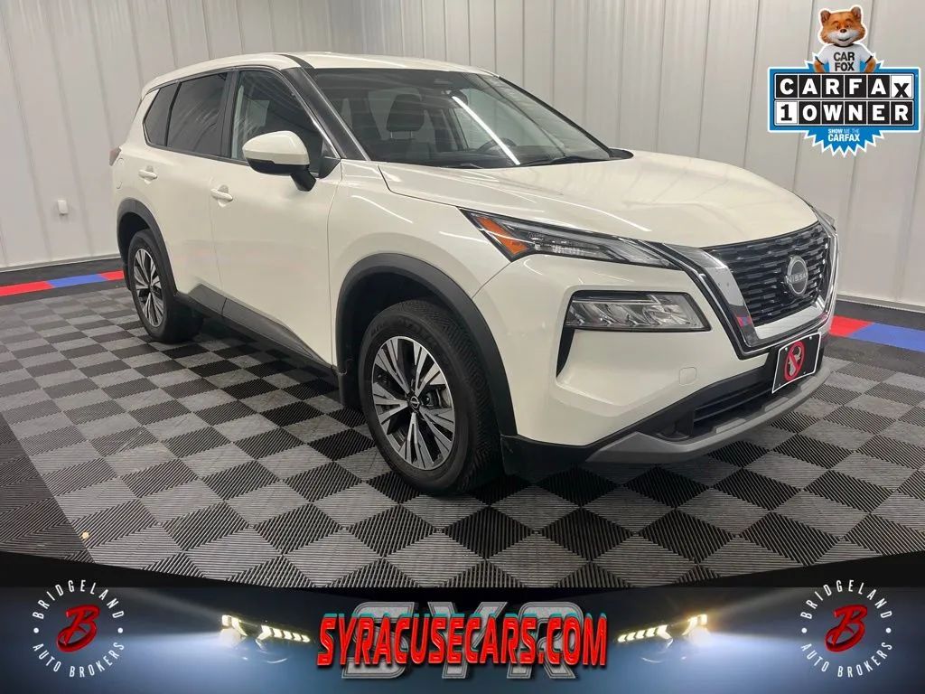 White 2023 Nissan Rogue SUV / Crossover All-Wheel Drive Continuously Variable Transmission