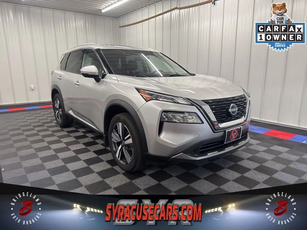 Silver 2023 Nissan Rogue SUV / Crossover All-Wheel Drive Continuously Variable Transmission