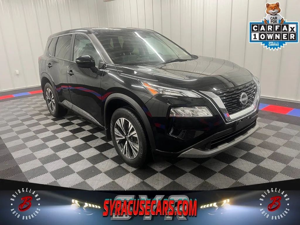 Black 2023 Nissan Rogue SUV / Crossover All-Wheel Drive Continuously Variable Transmission