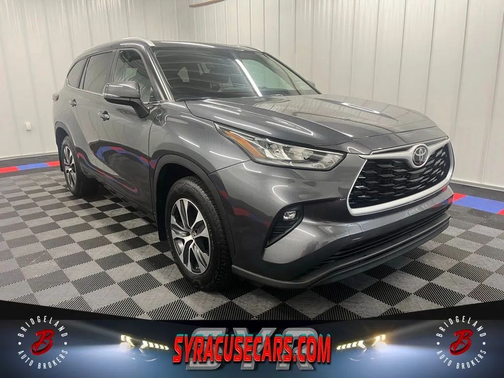 Gray 2024 Toyota Highlander SUV / Crossover All-Wheel Drive 8-Speed Automatic