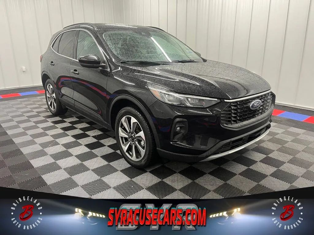 Black 2025 Ford Escape SUV / Crossover All-Wheel Drive 8-Speed Automatic
