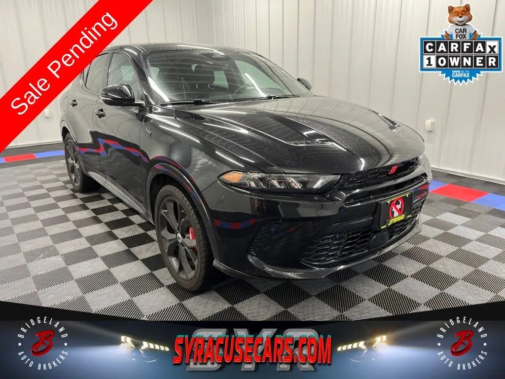Black 2024 Dodge Hornet SUV / Crossover All-Wheel Drive 6-Speed Automatic