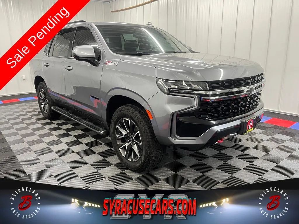 Gray 2021 Chevrolet Tahoe SUV / Crossover Four-Wheel Drive