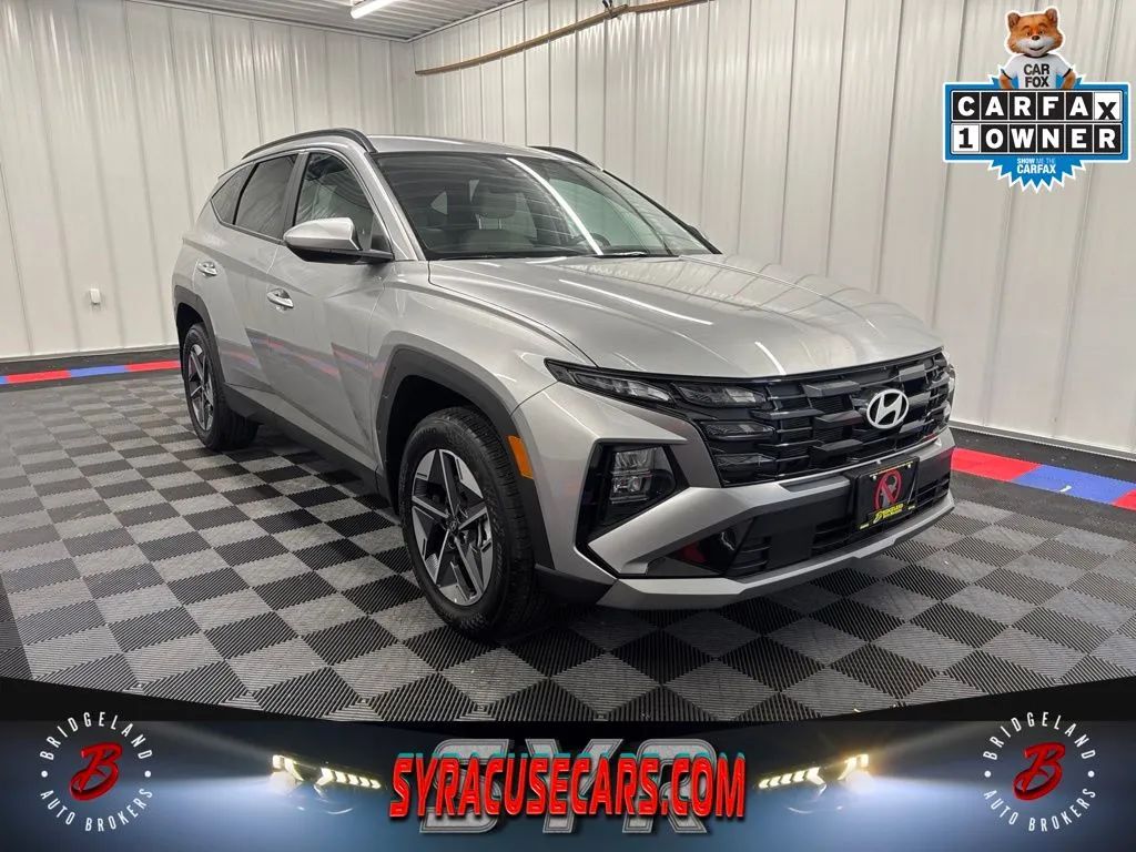 Silver 2026 Hyundai Tucson SUV / Crossover All-Wheel Drive 8-Speed Automatic