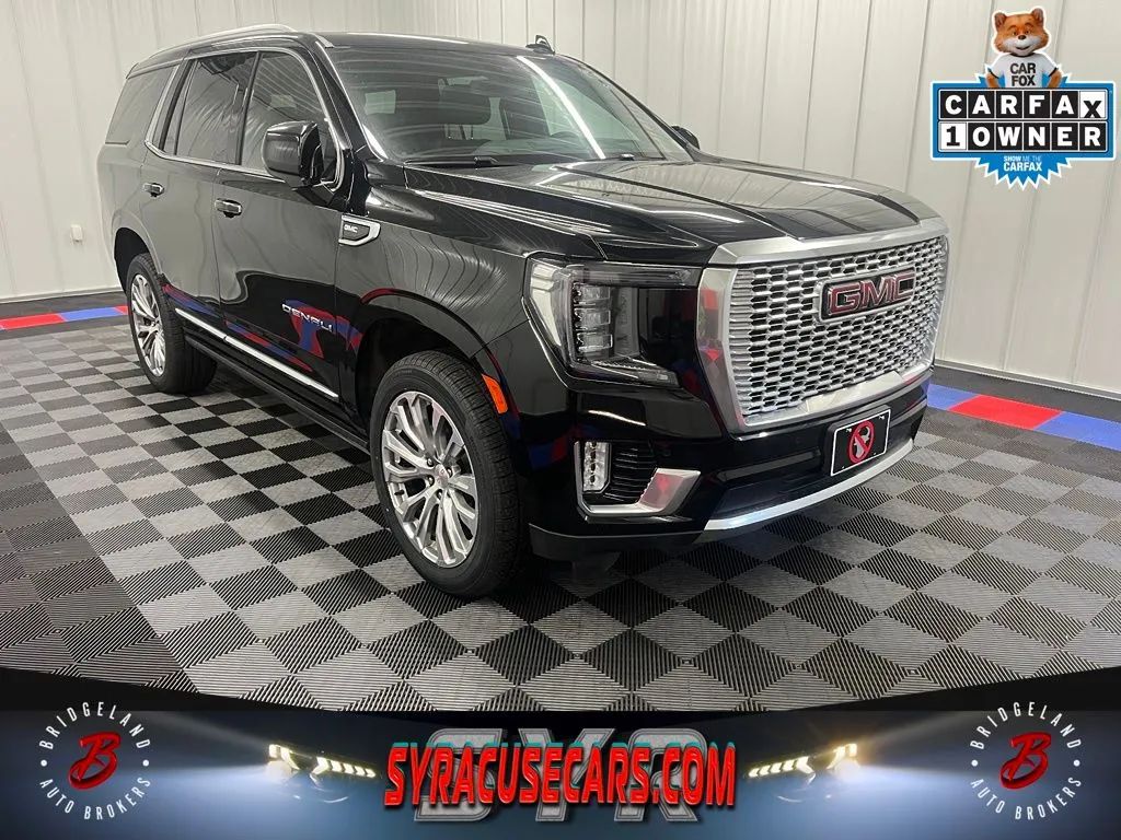 Black 2023 GMC Yukon SUV / Crossover Four-Wheel Drive