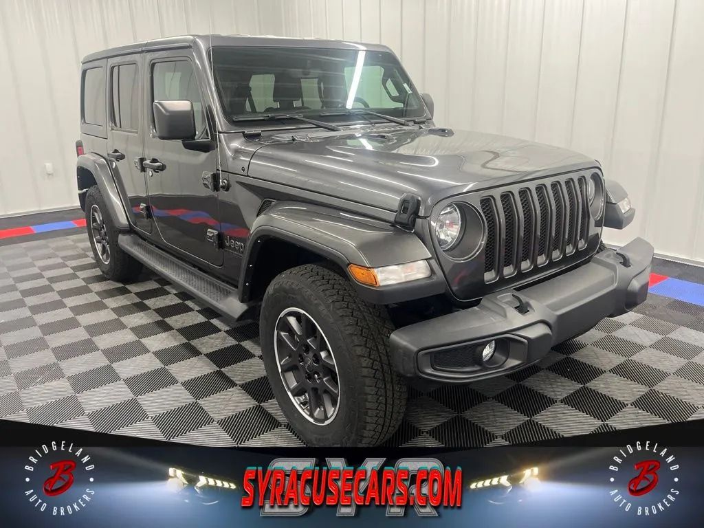 Gray 2021 Jeep Wrangler SUV / Crossover 8-Speed Automatic