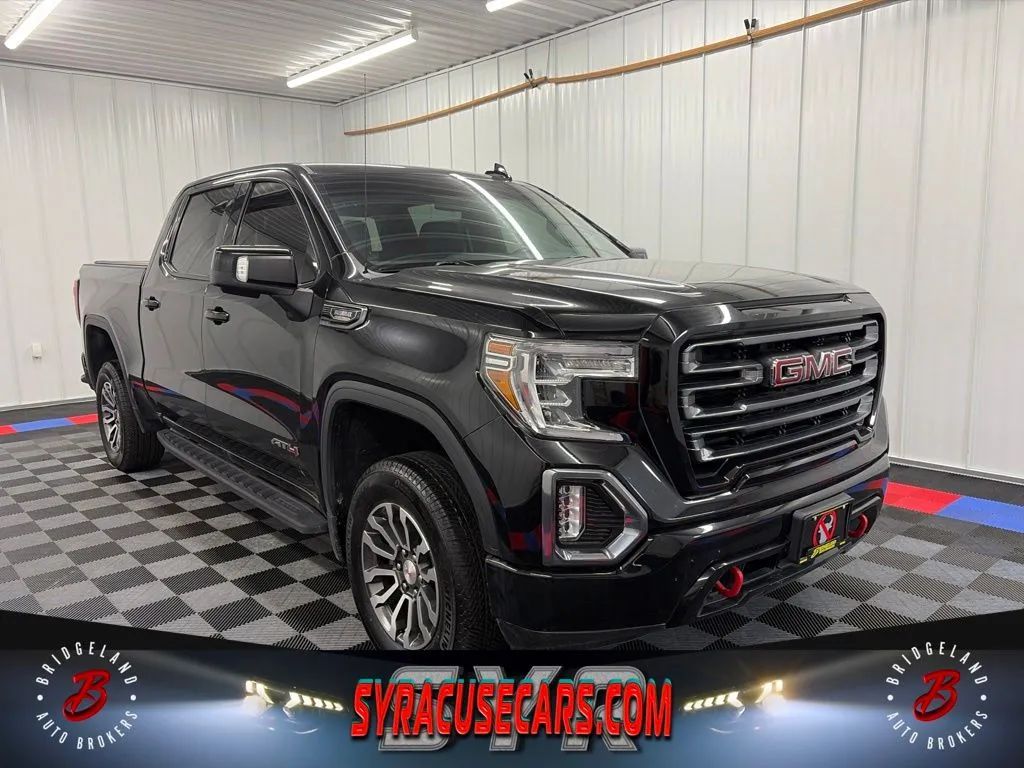 Black 2021 GMC Sierra 1500 Pickup Truck Four-Wheel Drive Automatic