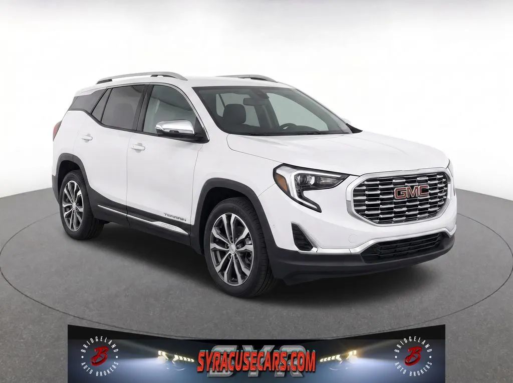 White 2020 GMC Terrain SUV / Crossover Four-Wheel Drive 9-Speed Automatic