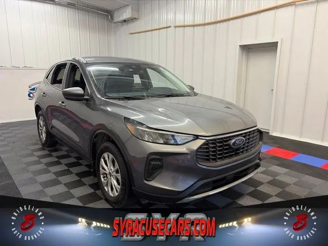 Gray 2024 Ford Escape SUV / Crossover All-Wheel Drive 8-Speed Automatic