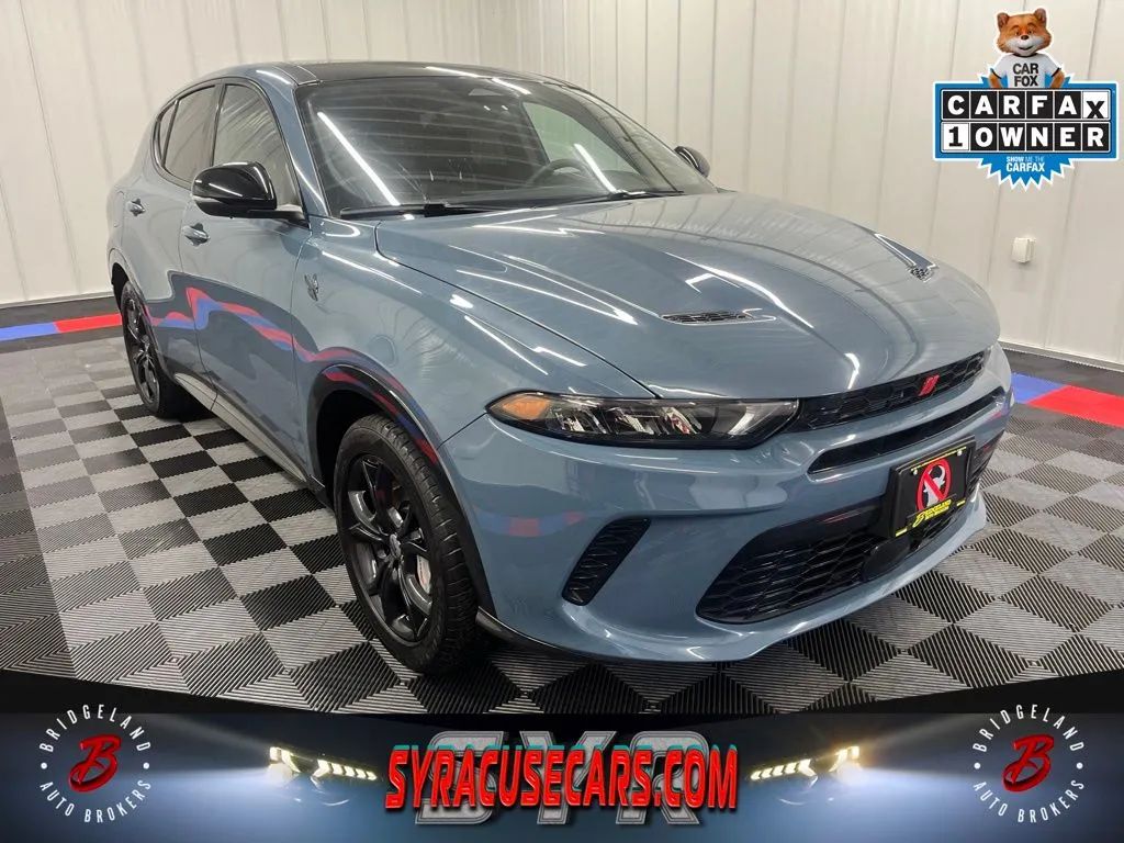 Blue 2024 Dodge Hornet SUV / Crossover All-Wheel Drive 6-Speed Automatic