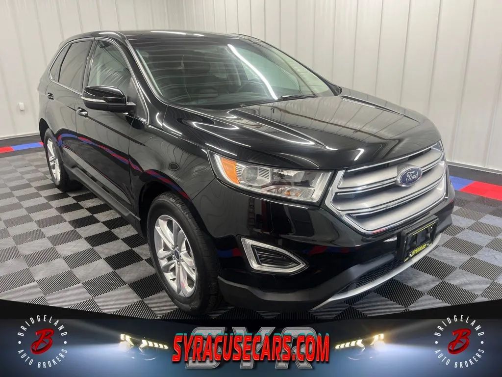 Black 2016 Ford Edge SUV / Crossover All-Wheel Drive 6-Speed Automatic
