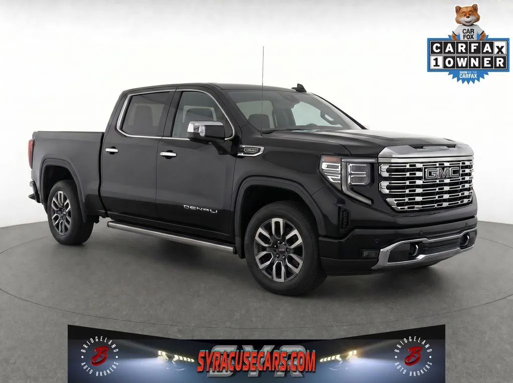 Black 2023 GMC Sierra 1500 Pickup Truck Four-Wheel Drive Automatic