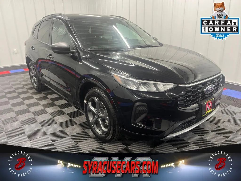 Black 2023 Ford Escape SUV / Crossover All-Wheel Drive 8-Speed Automatic