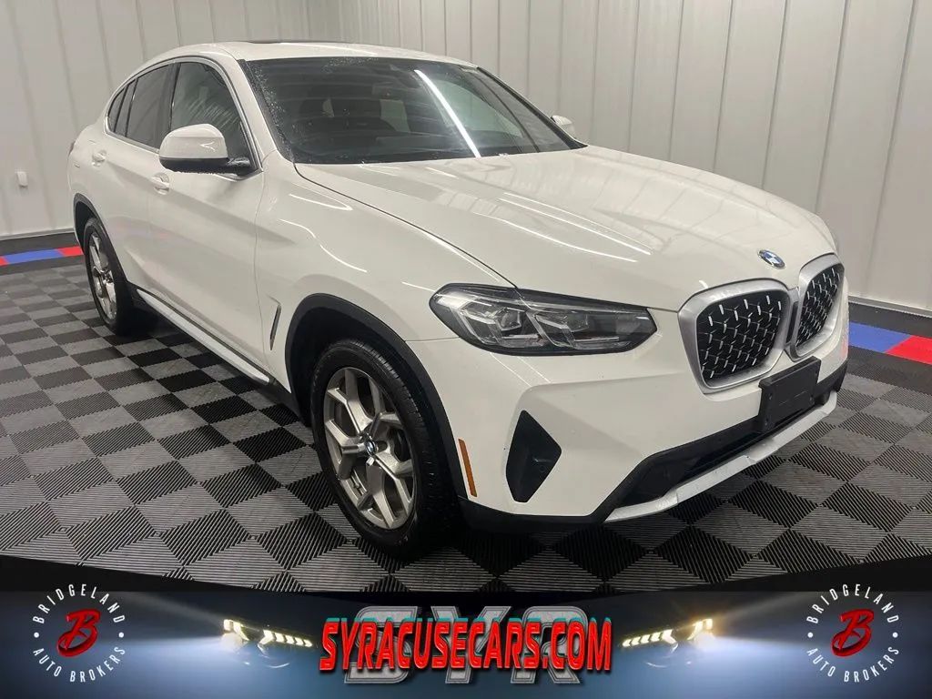 White 2025 BMW X4 SUV / Crossover All-Wheel Drive 8-Speed Automatic