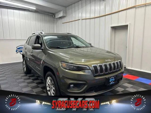 Green 2021 Jeep Cherokee SUV / Crossover Four-Wheel Drive 9-Speed Automatic