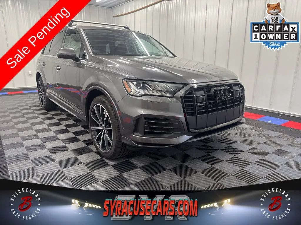 Gray 2023 Audi Q7 SUV / Crossover All-Wheel Drive 8-Speed Automatic