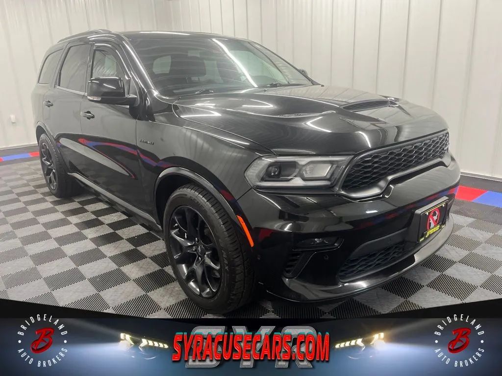 Black 2022 Dodge Durango SUV / Crossover All-Wheel Drive 8-Speed Automatic