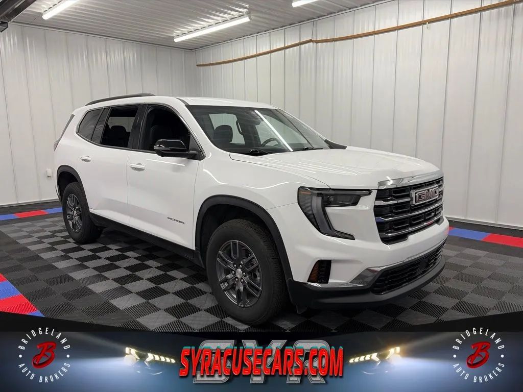 White 2026 GMC Acadia SUV / Crossover Four-Wheel Drive 8-Speed Automatic