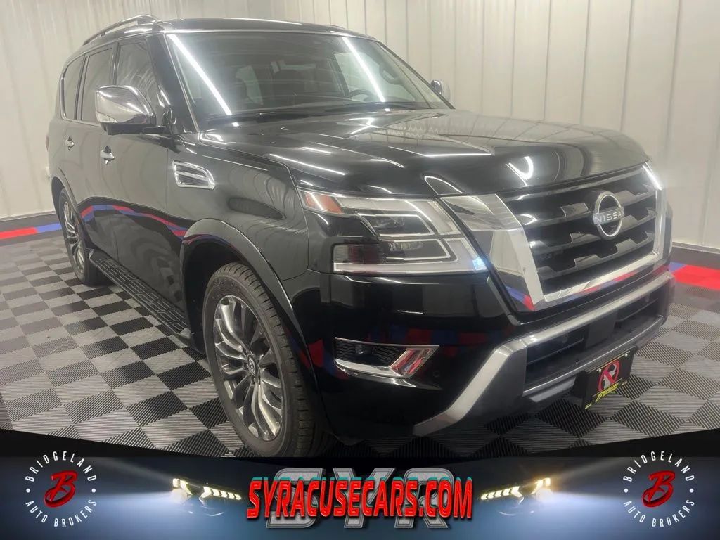 Black 2023 Nissan Armada SUV / Crossover Four-Wheel Drive 7-Speed Automatic