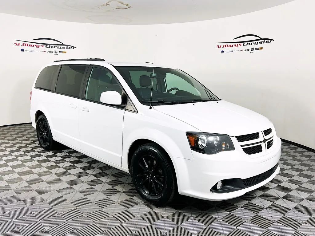White 2019 Dodge Grand Caravan GT FWD Minivan Front-Wheel Drive 6-Speed Automatic