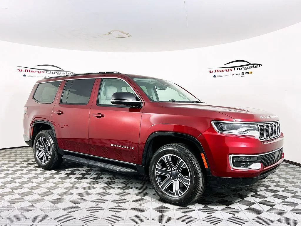Red 2024 Jeep Wagoneer SUV / Crossover 4X2 8-Speed Automatic