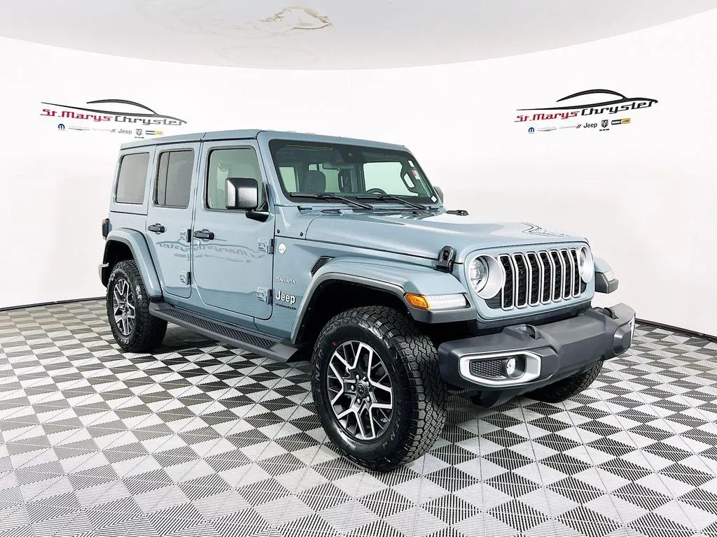 Gray 2024 Jeep Wrangler SUV / Crossover Four-Wheel Drive 8-Speed Automatic