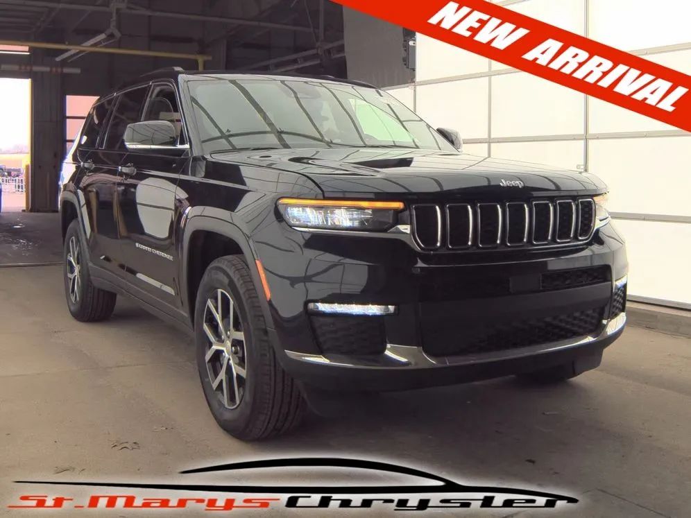 Blue 2024 Jeep Grand Cherokee L Limited 4WD SUV / Crossover Four-Wheel Drive 8-Speed Automatic