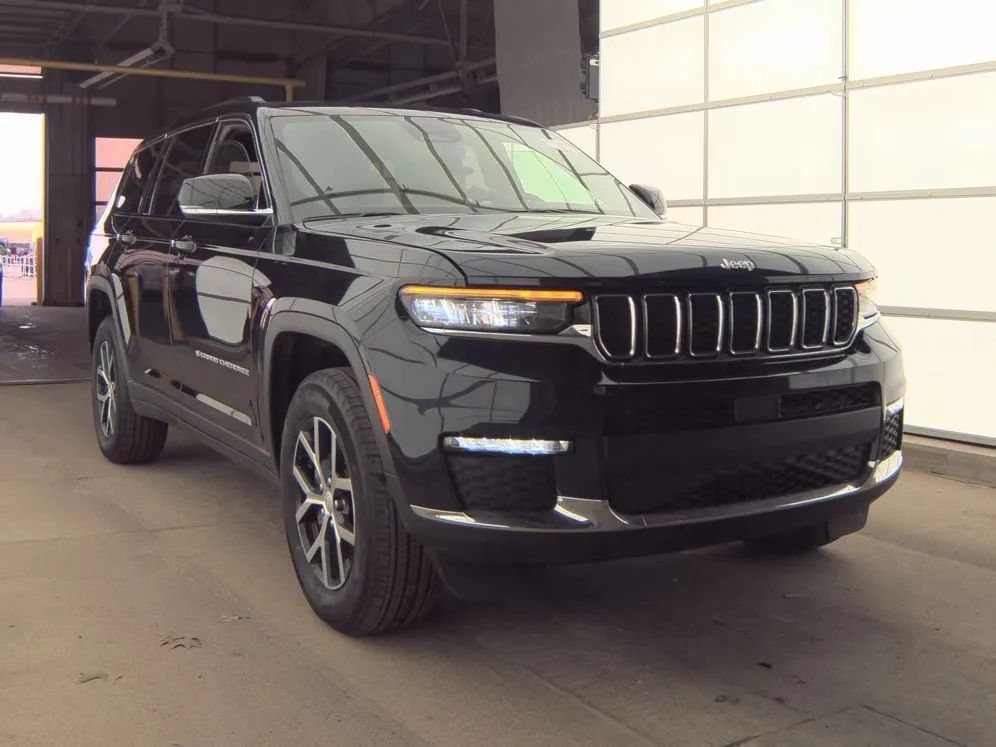 Blue 2024 Jeep Grand Cherokee L Limited 4WD SUV / Crossover Four-Wheel Drive 8-Speed Automatic