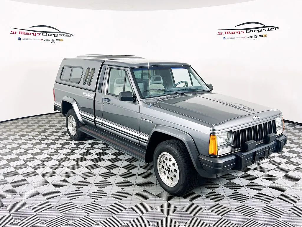 1989 Jeep Comanche Eliminator Pickup Truck Rear-Wheel Drive Manual