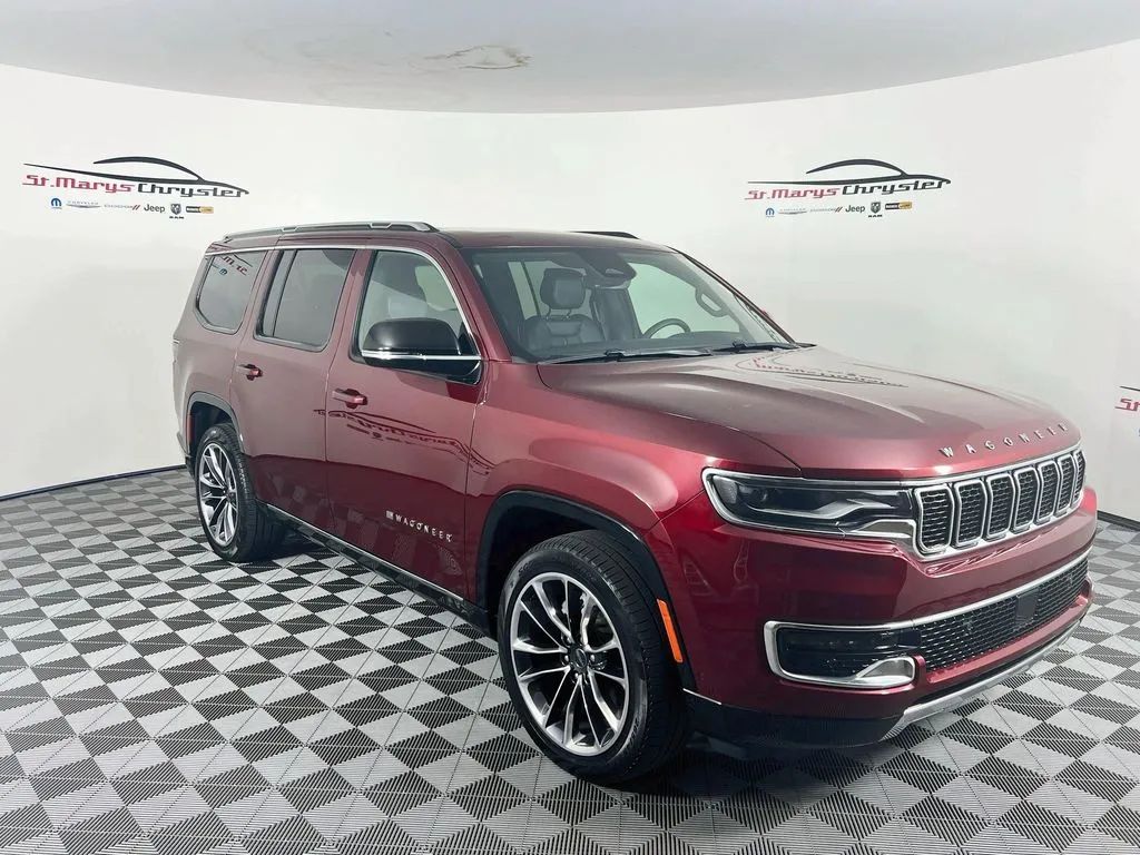 Red 2024 Jeep Wagoneer SUV / Crossover Four-Wheel Drive 8-Speed Automatic